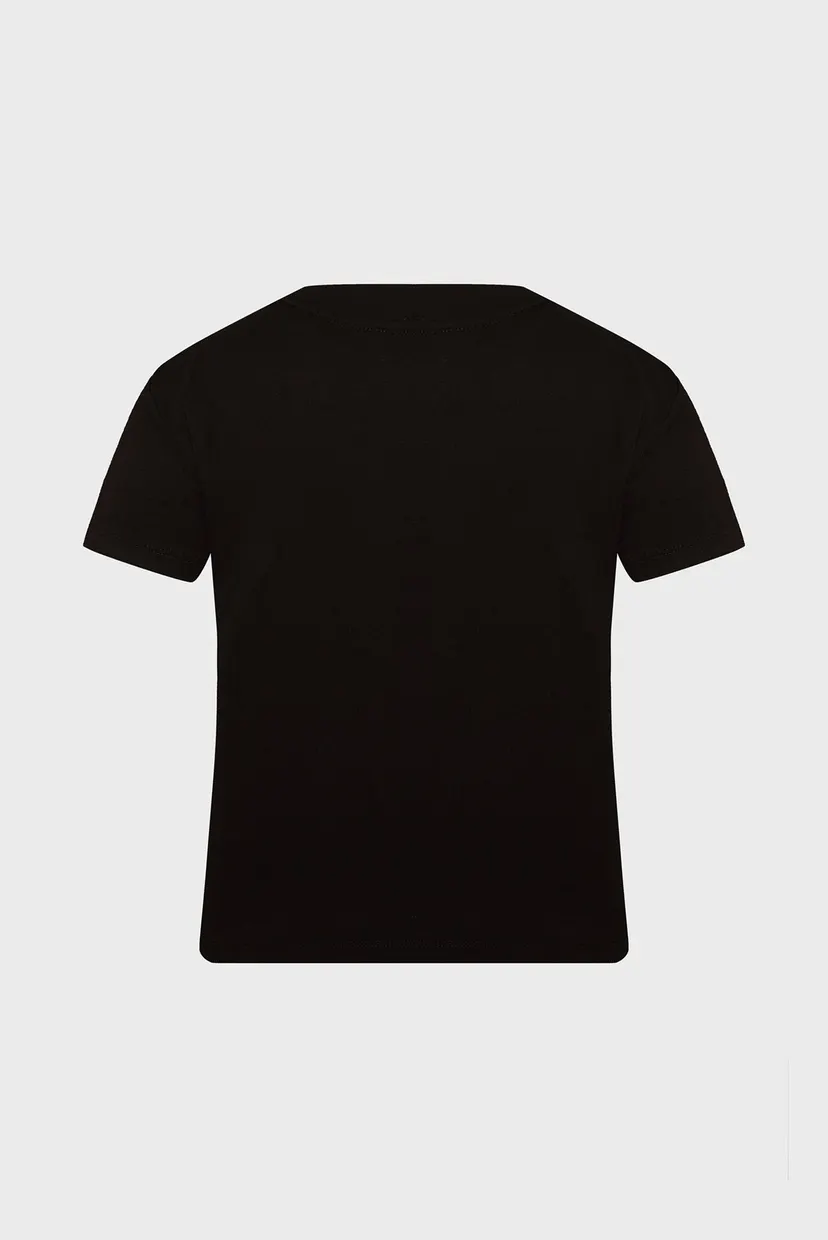 Женская черная футболка SCRIPT INSTITUTIONAL BABY TEE 6