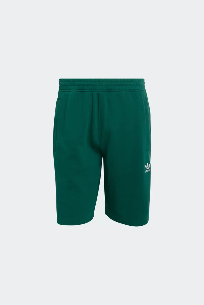 Чоловічі зелені шорти Essentials Trefoil Fleece 5