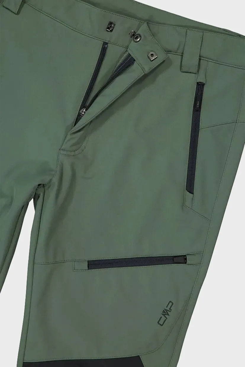 Мужские оливковые спортивные брюки PANT SOFTSHELL 3