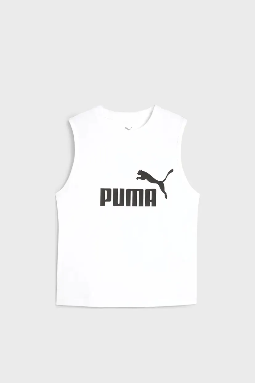 Женская белая майка ESS No. 1 Logo Slim Tank Women 6