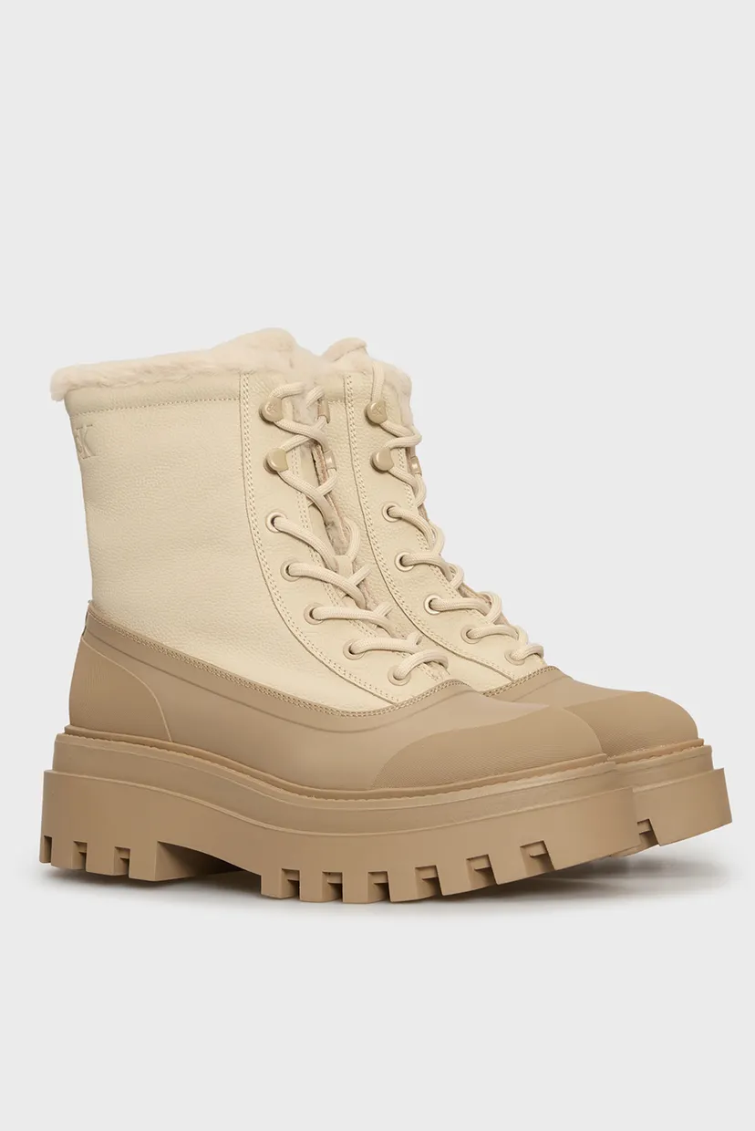 Женские ботинки FLATFORM LACE UP BOOT PADDED 3