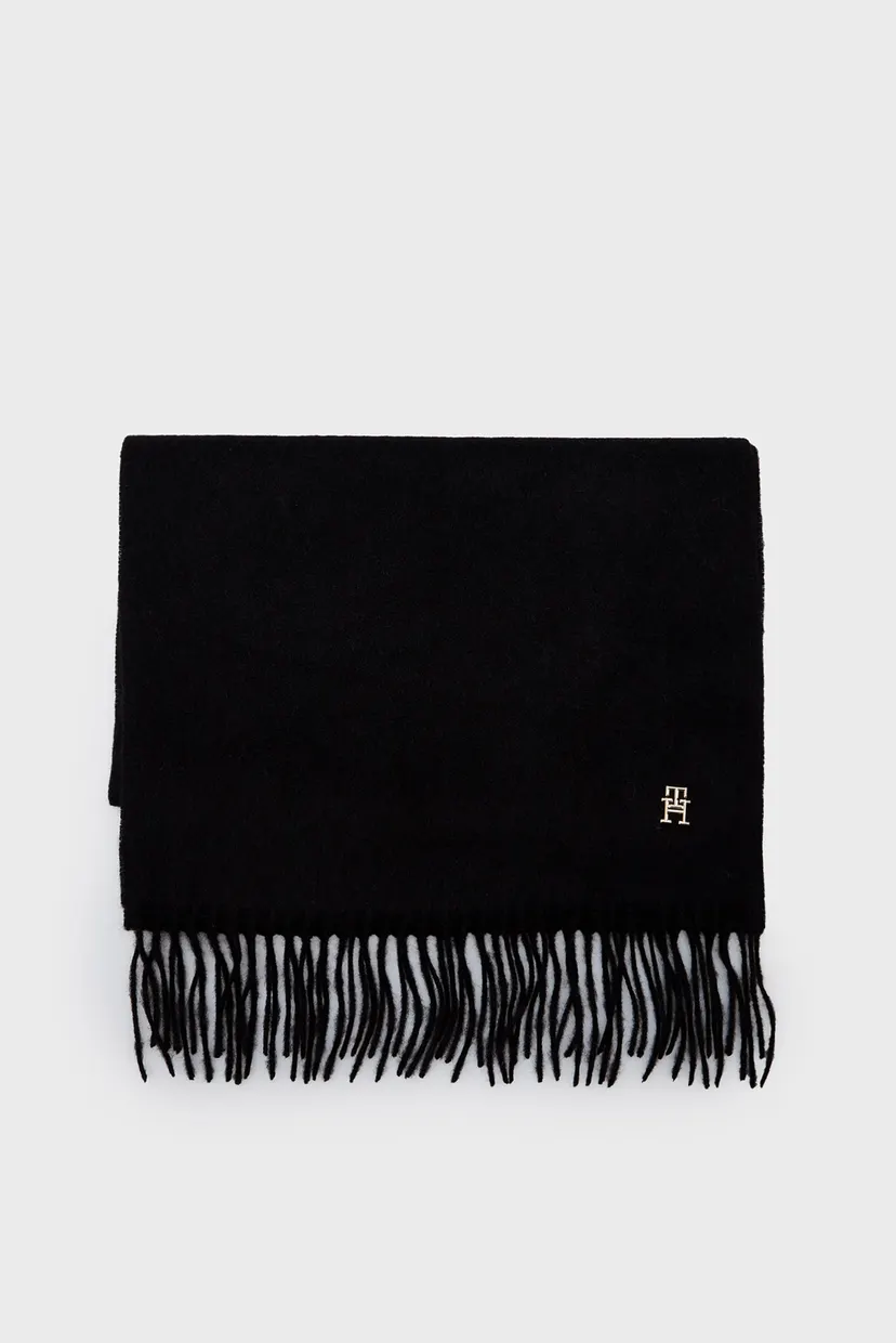 Жіночий чорний кашеміровий шарф CASHMERE CHIC WOVEN SCARF 3