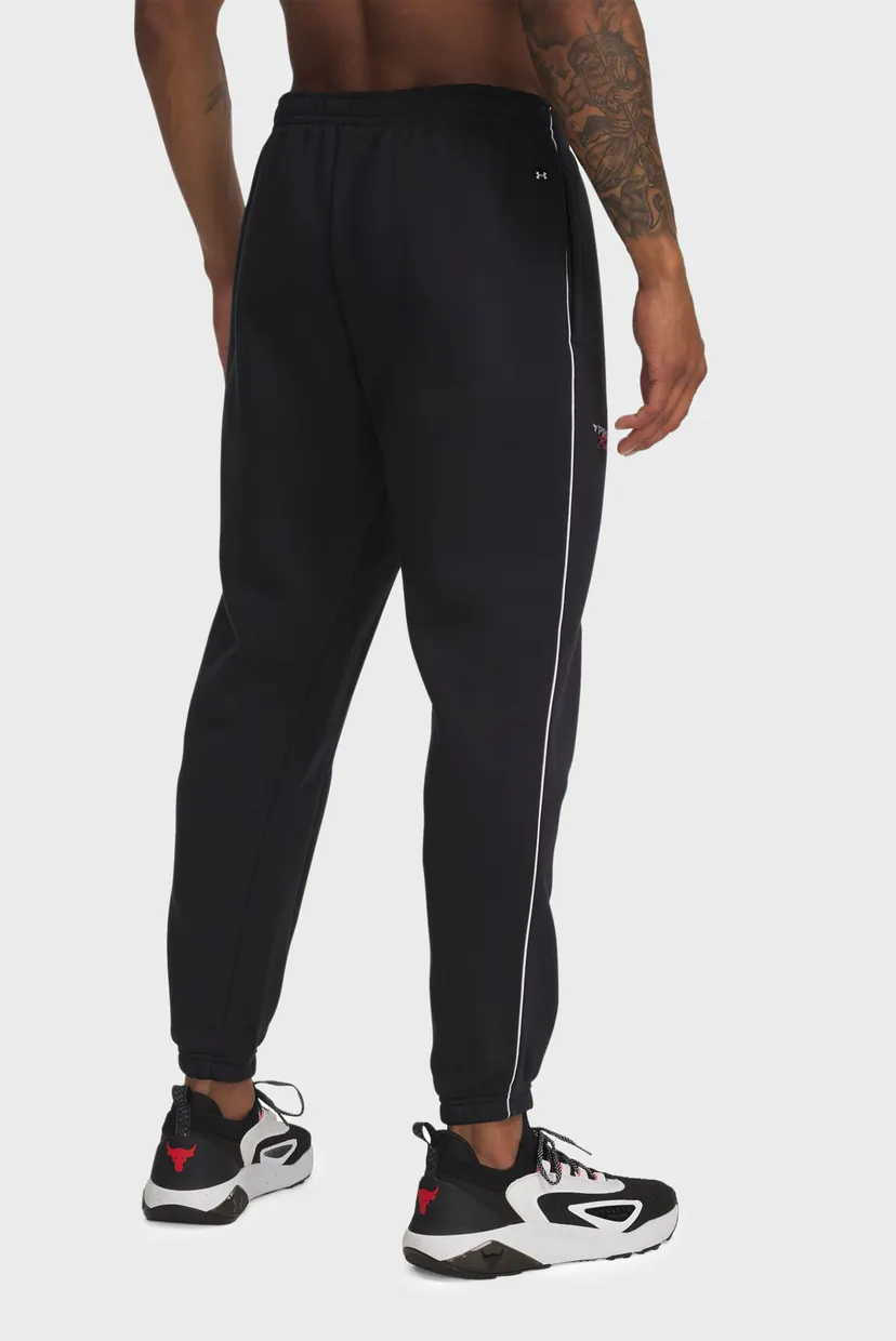 Мужские черные спортивные брюки Pjt Rck Icon Flc Jogger 3
