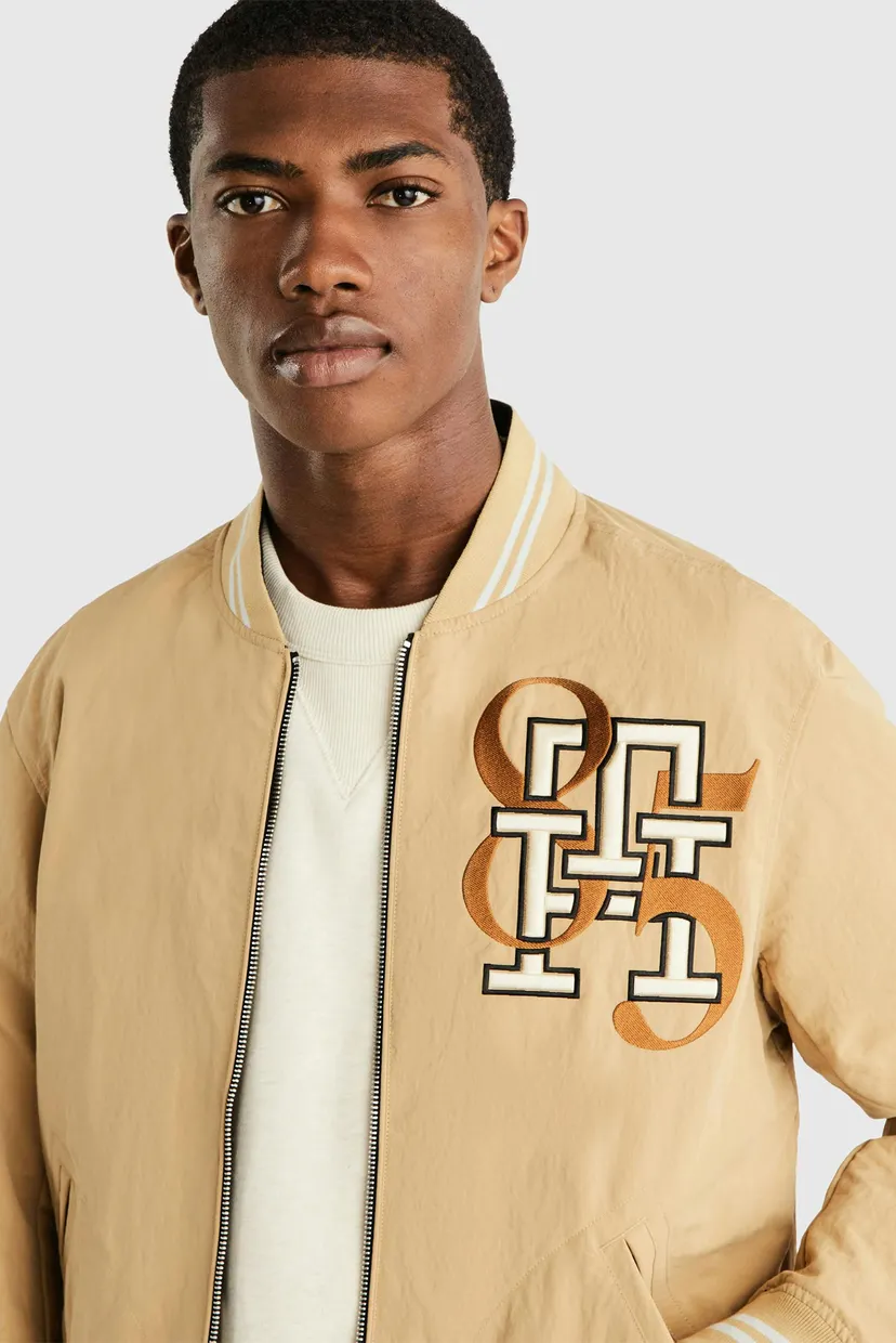 Мужской двусторонний бомбер REVERSIBLE BOMBER JACKET 5