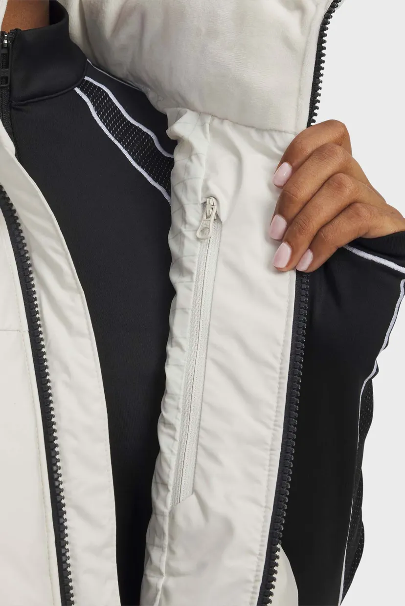 Жіночий білий пуховий жилет Limitless Down Puffer Vest 4