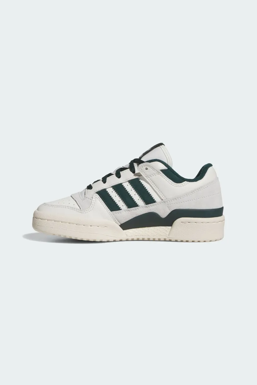 Детские белые кожаные сникерсы Forum Low CL Kids 6