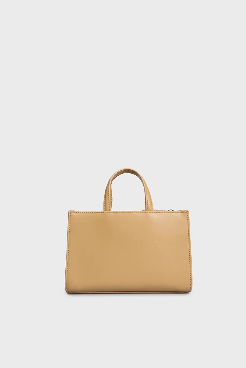 Жіноча бежева сумка TH RESET MINI TOTE 4