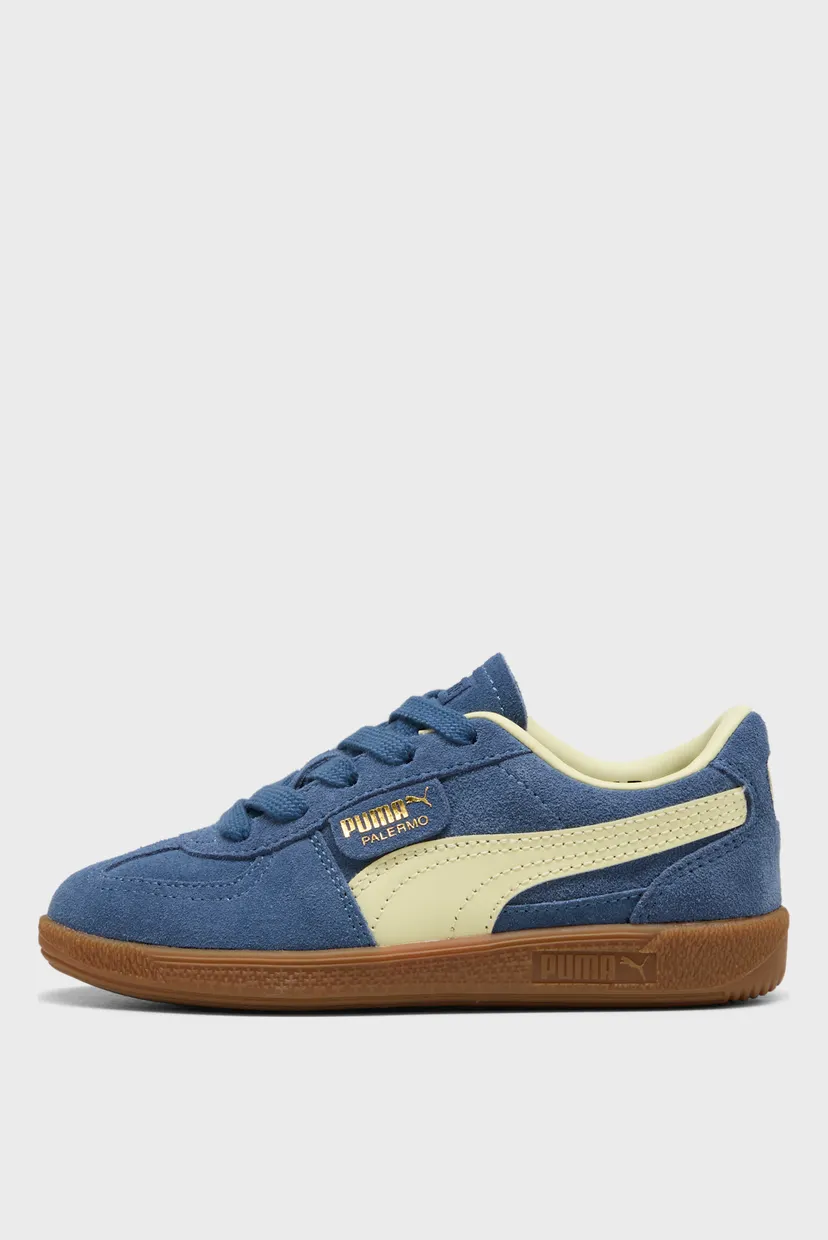 Детские синие замшевые сникерсы Palermo Kids' Sneakers 3