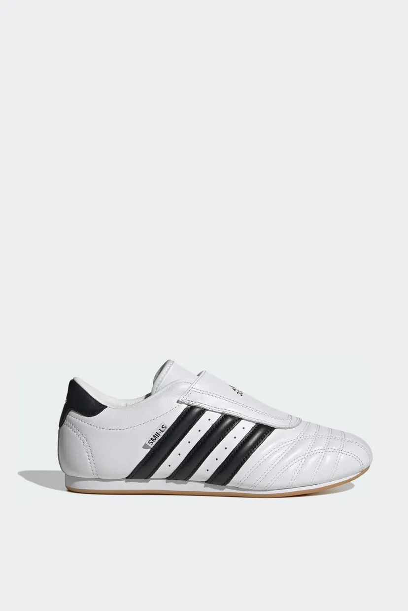 Жіночі білі шкіряні кросівки adidas Taekwondo adidas JQ4774 — MD