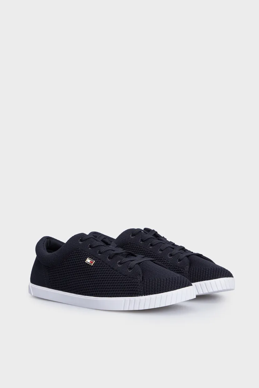 Жіночі темно-сині кеди FLAG LACE UP SNEAKER KNIT 3