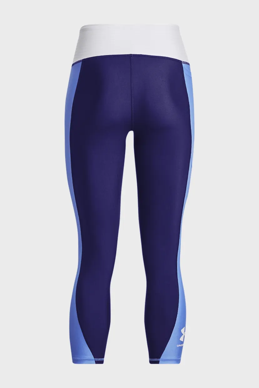 Женские синие тайтсы Armour Blocked Ankle Legging 6