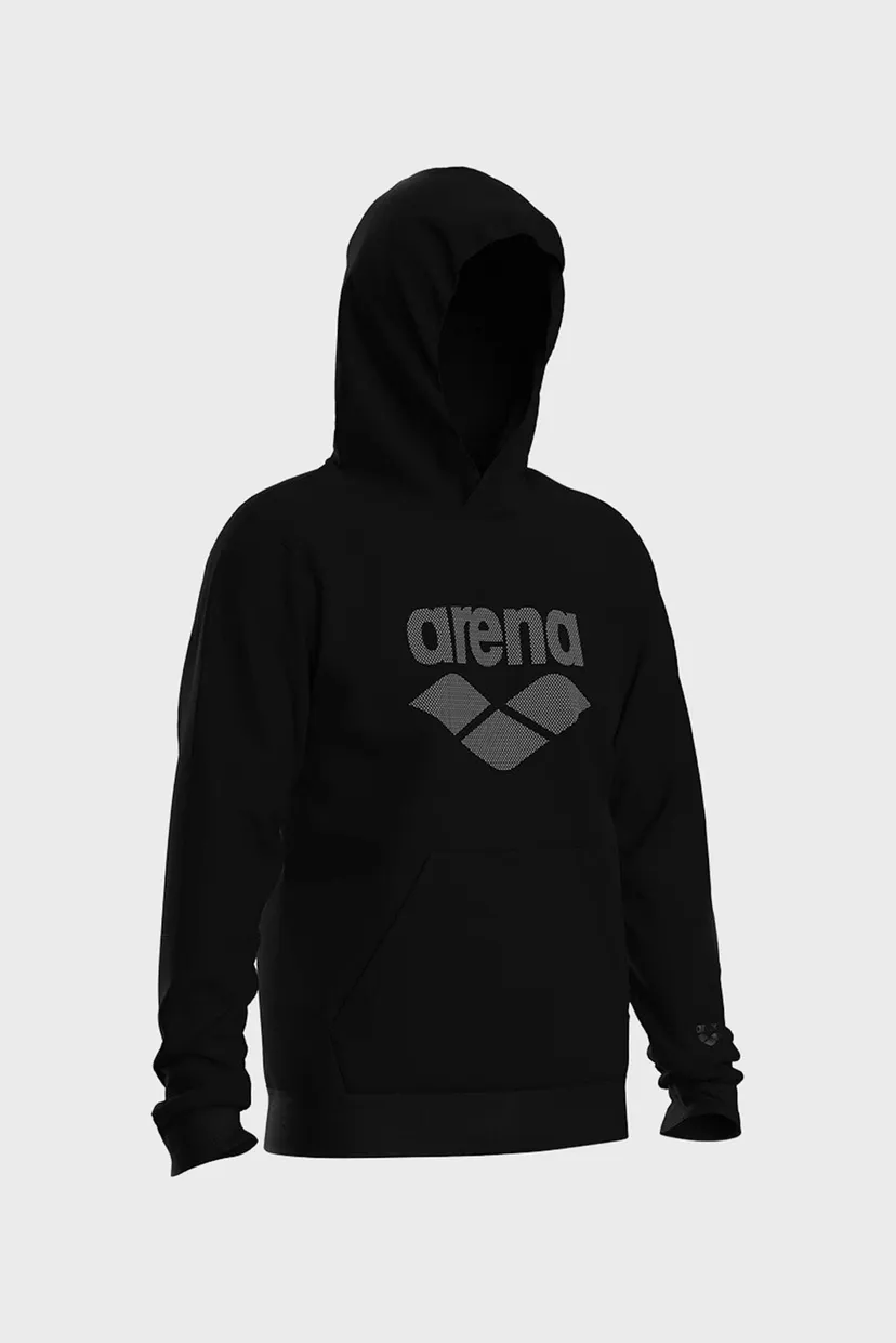 Чоловіче чорне худі BRUSHED SWEAT LOGO 3