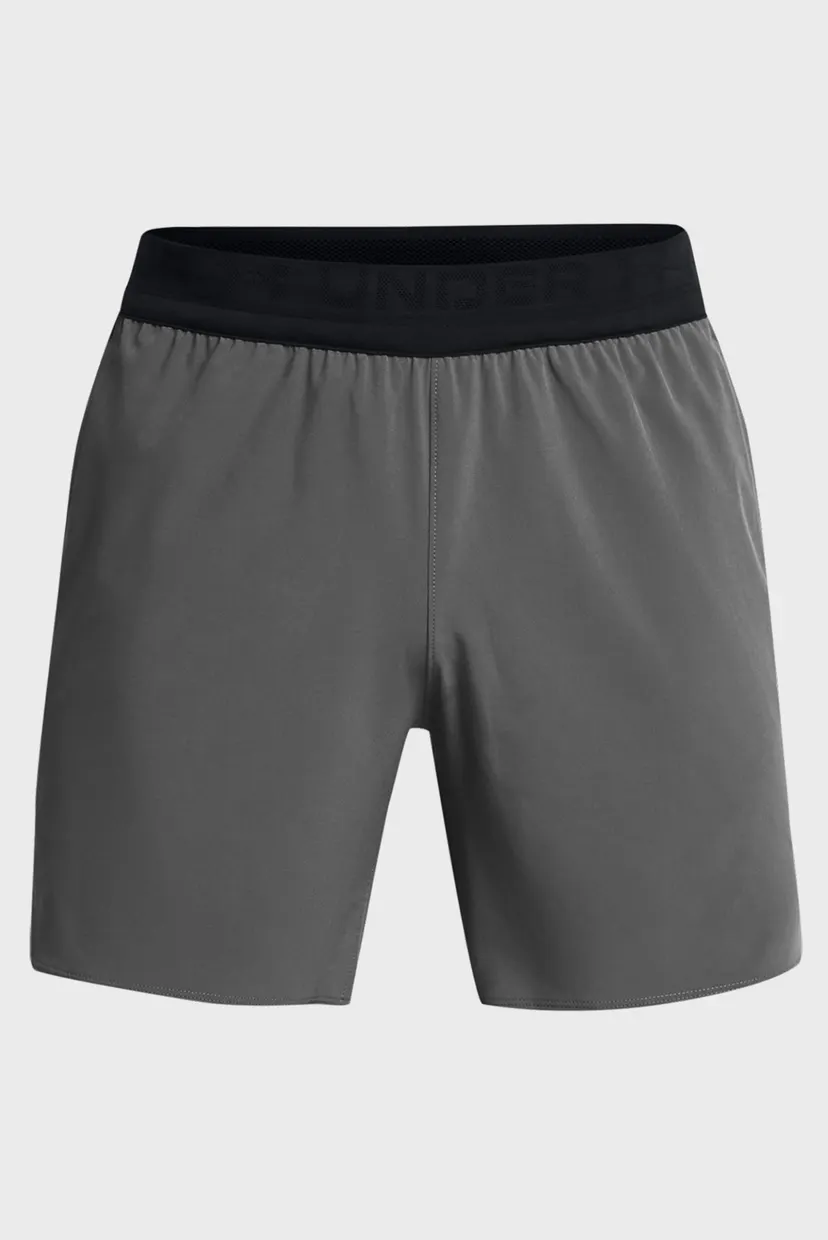 Чоловічі сірі шорти UA Peak Woven Shorts 6