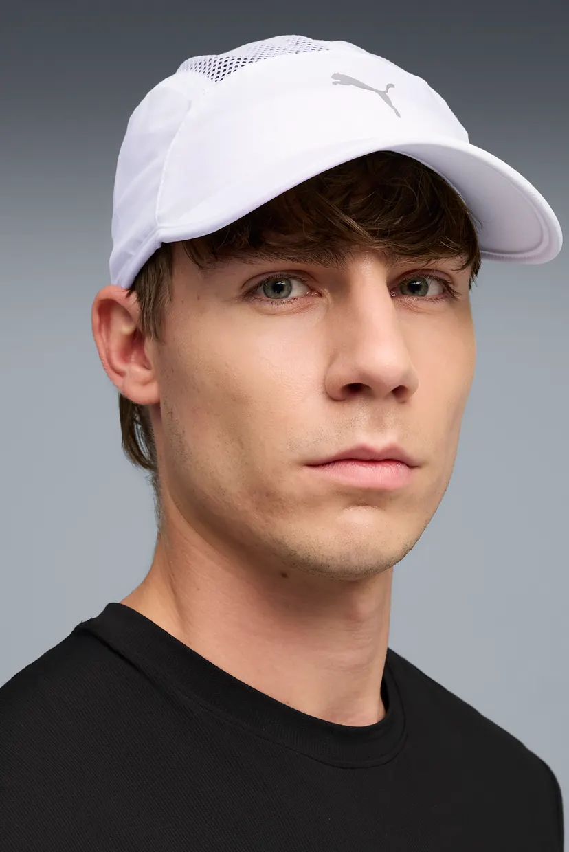 Белая кепка 5 Panel Visor Cap Unisex 3