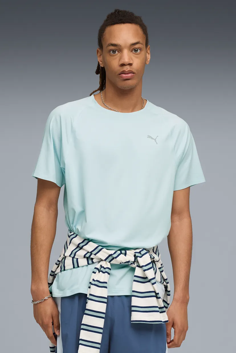Мужская голубая футболка CLOUDSPUN Running Tee Men 3