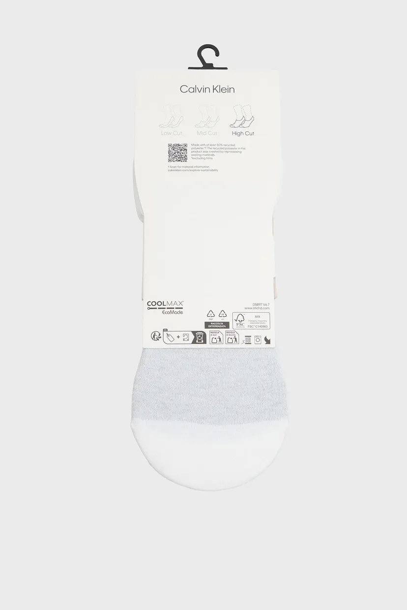 Мужские следы (2 пары) FOOTIE SUMMER RIB 3