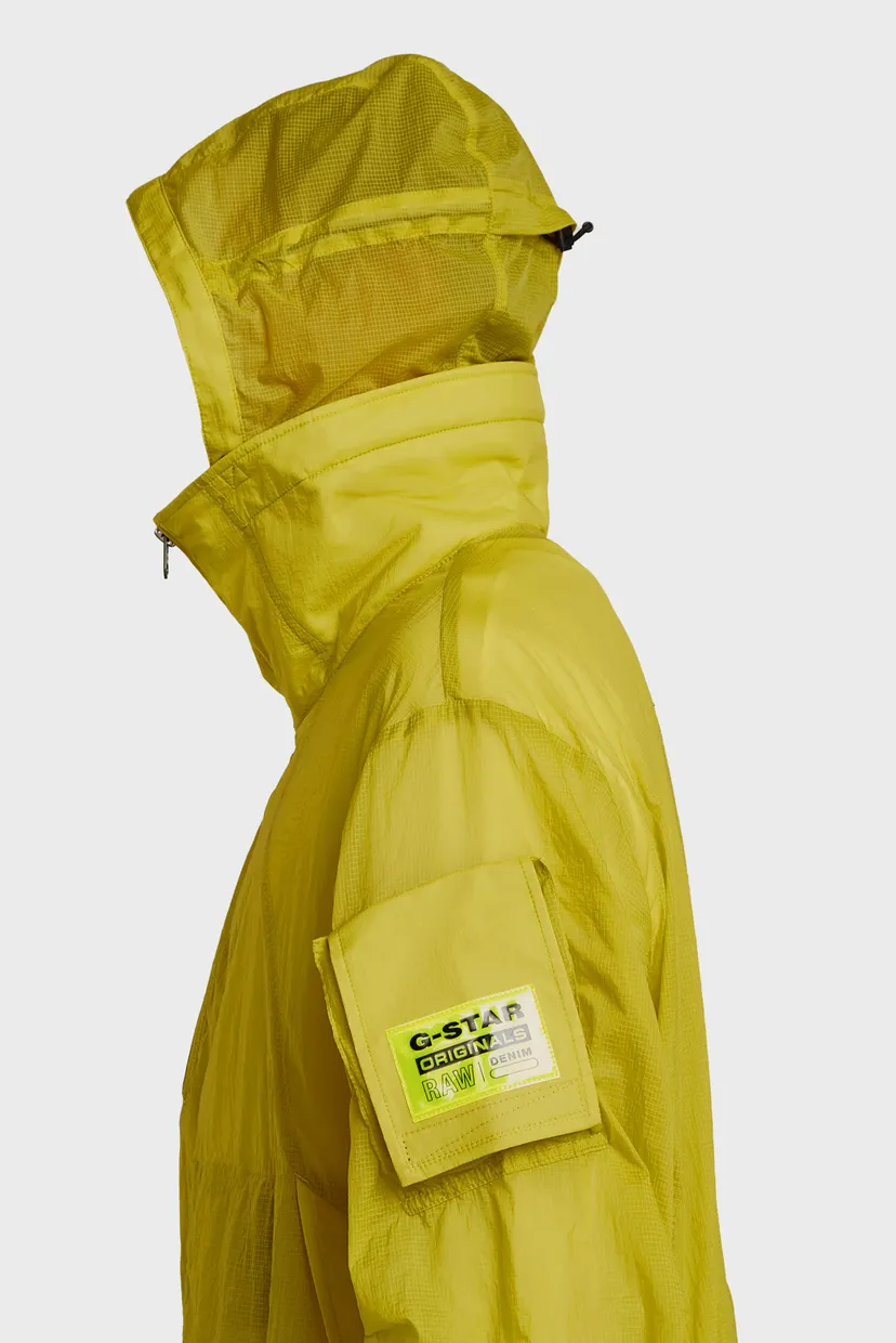 Мужской салатовый анорак Lightweight packable 4