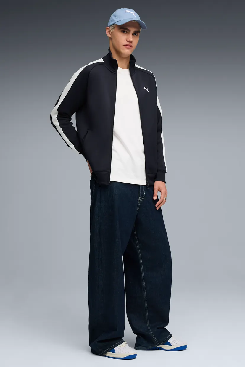Чоловіча чорна спортивна кофта T7 ALWAYS ON Track Jacket Men 3
