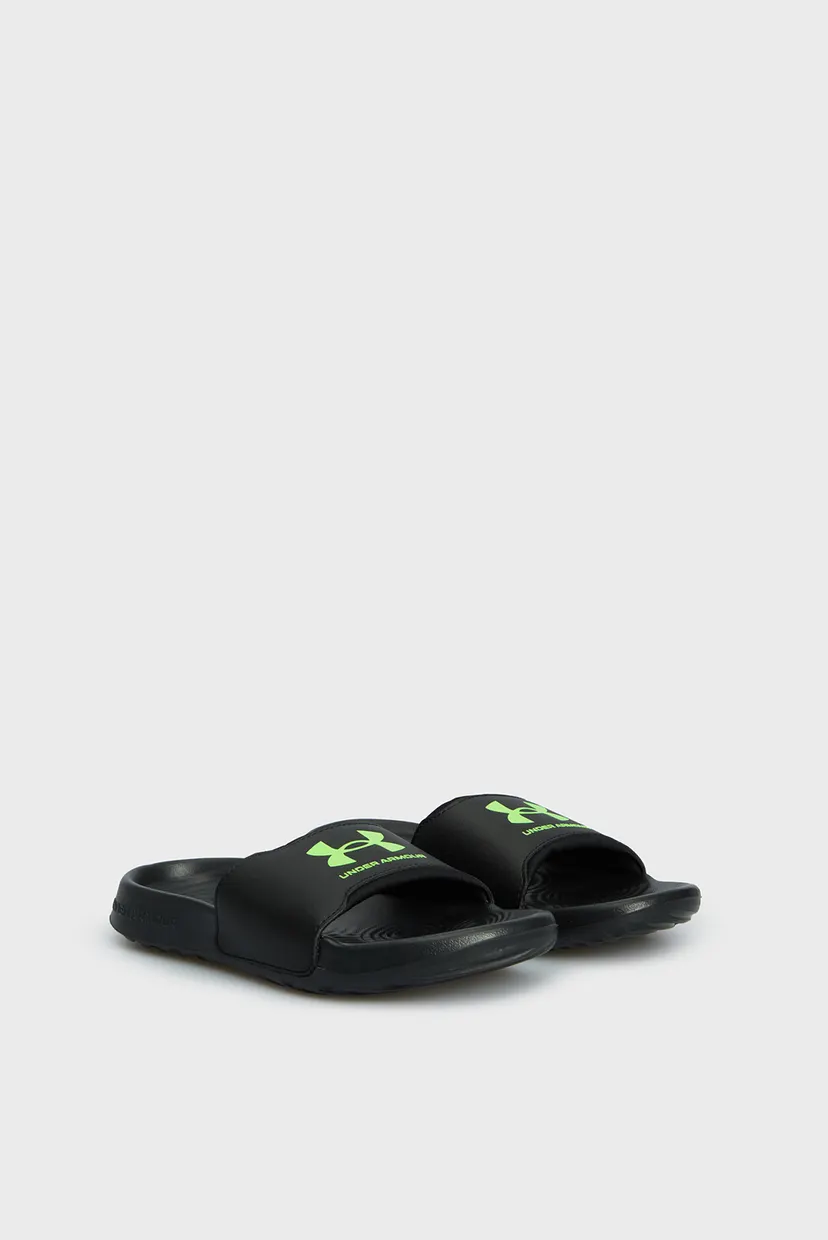 Детские черные слайдеры UA B Ignite Select 3