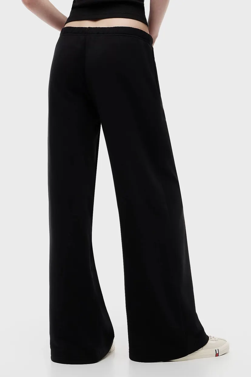 Женские черные спортивные брюки WIDE LEG SWEATPANT 3