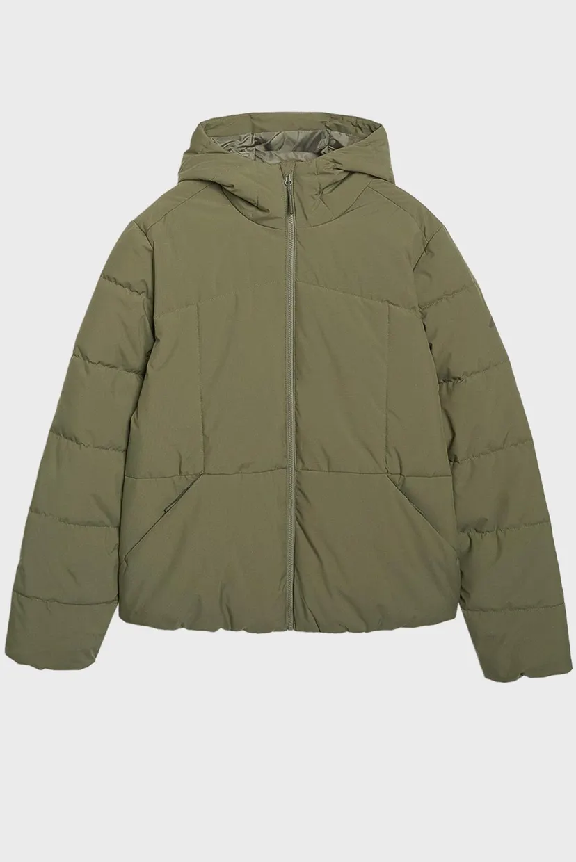 Чоловічий оливковий пуховик DOWN JACKET 6