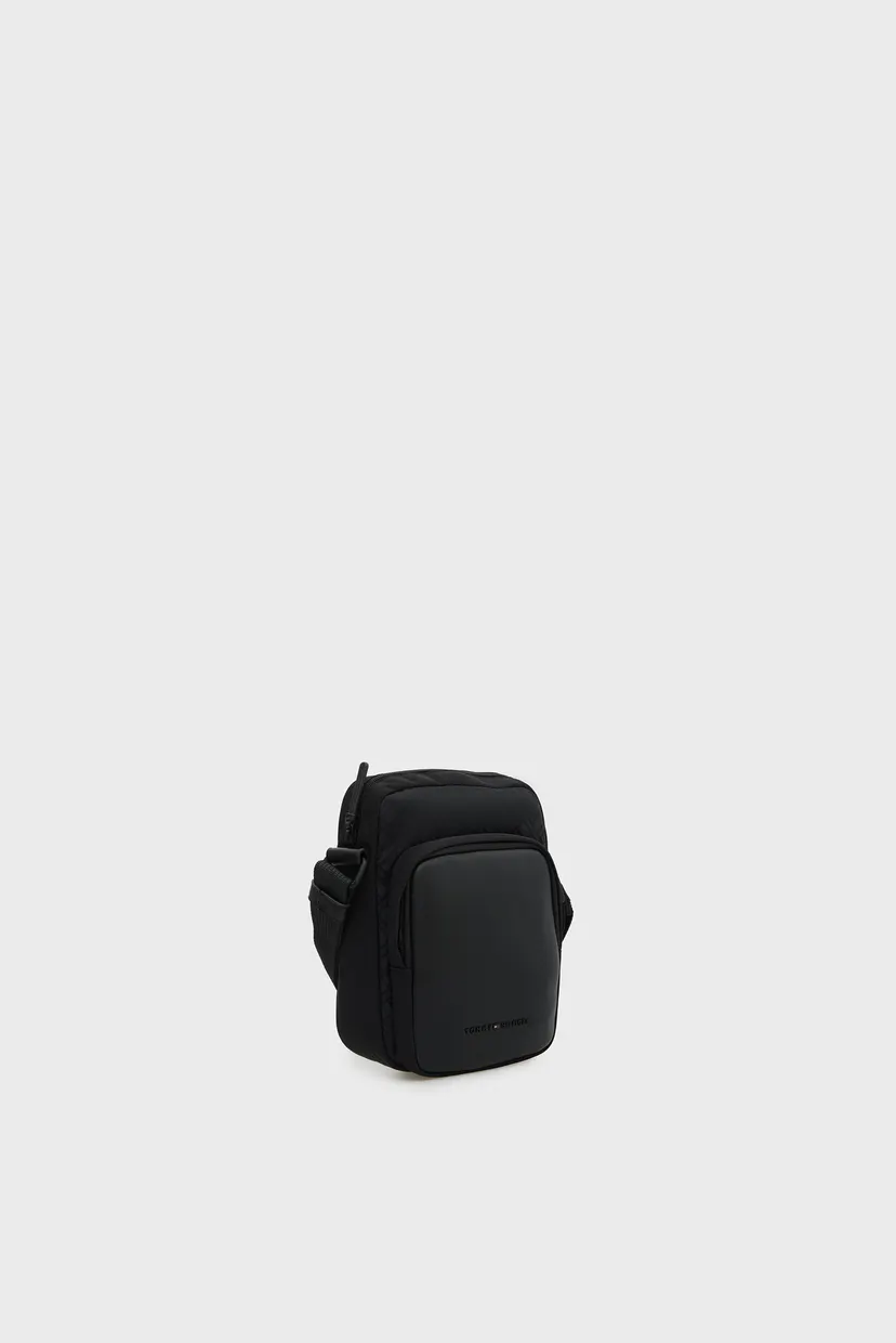 Мужская черная сумка JAQUARD MINI REPORTER 3