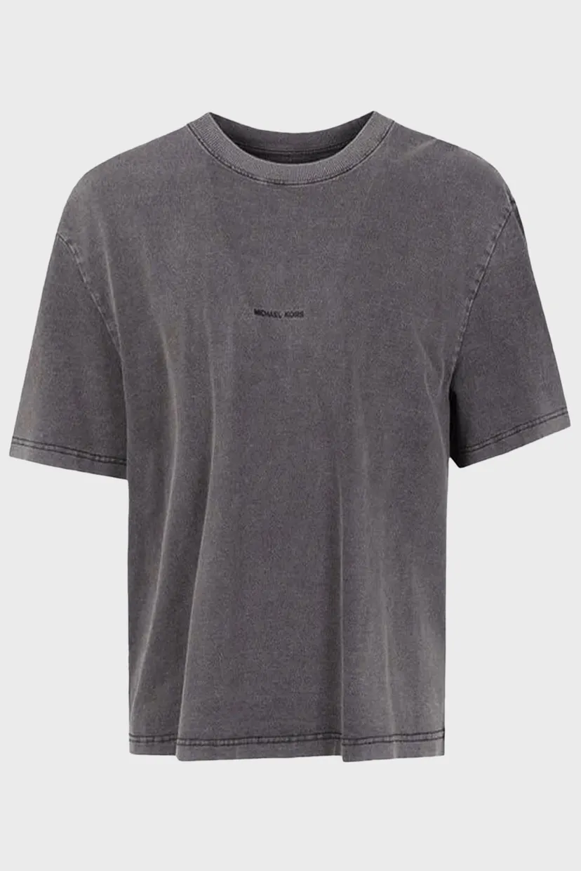 Чоловіча сіра футболка JERSEY GD BOXY TEE 4