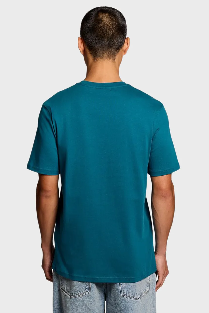 Мужская бирюзовая футболка PLAIN 3