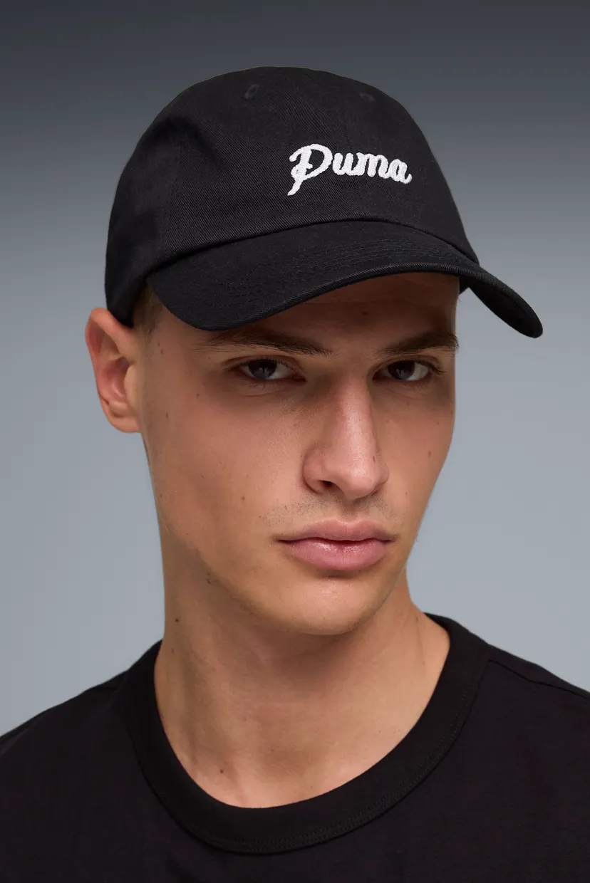 Черная кепка Essentials Script Dad Cap 3