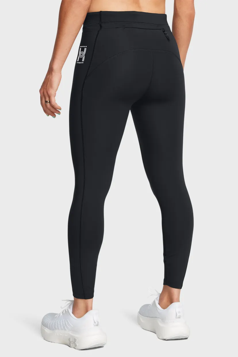 Жіночі чорні тайтси UA Run Anywhere Tights 3