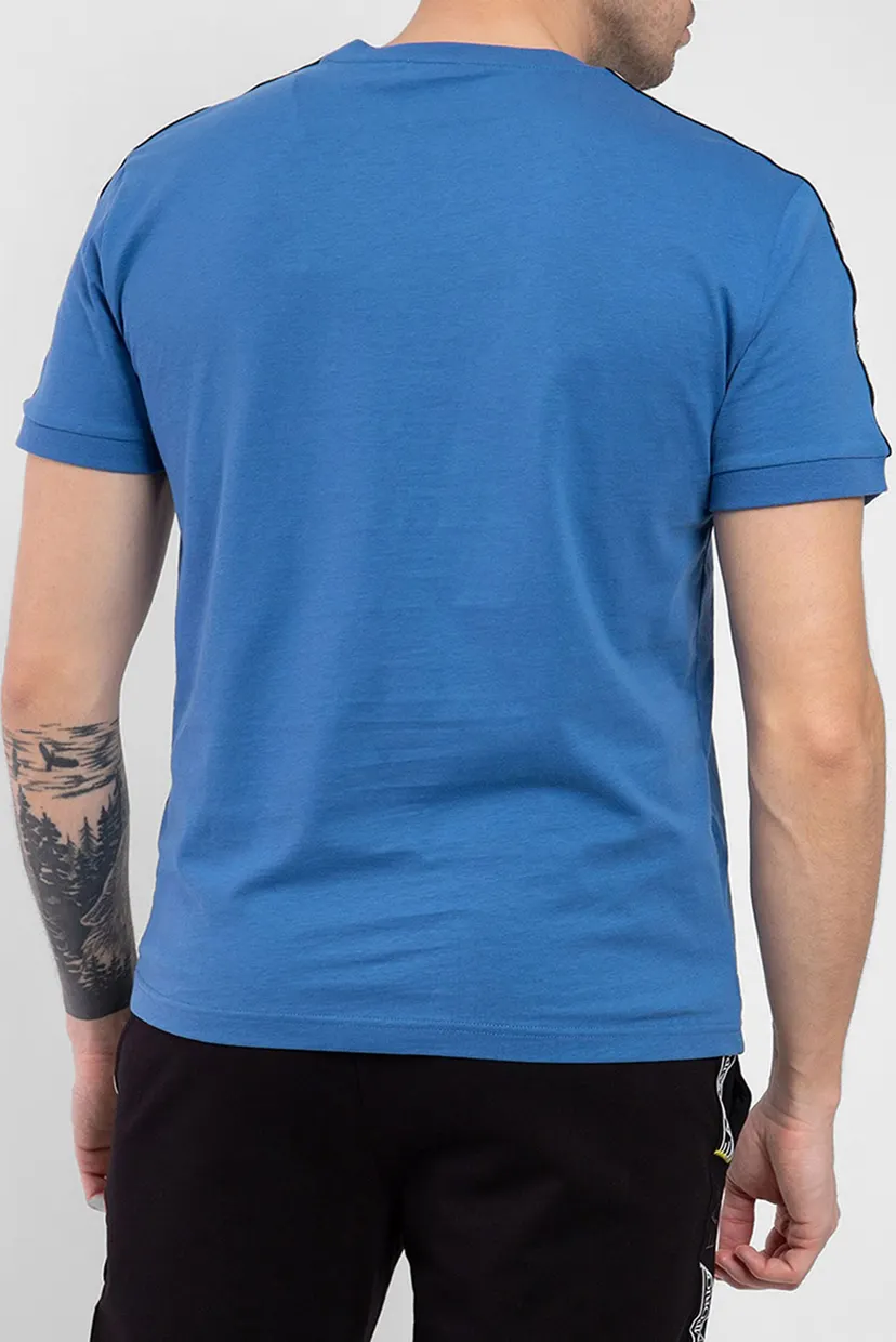 Мужская синяя футболка 3