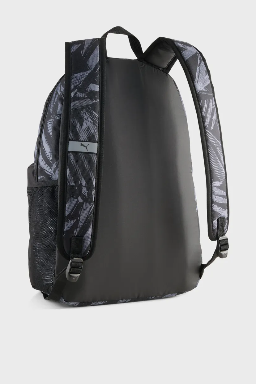 Черный рюкзак с узором PUMA Phase All-Over Print Backpack 22L 3
