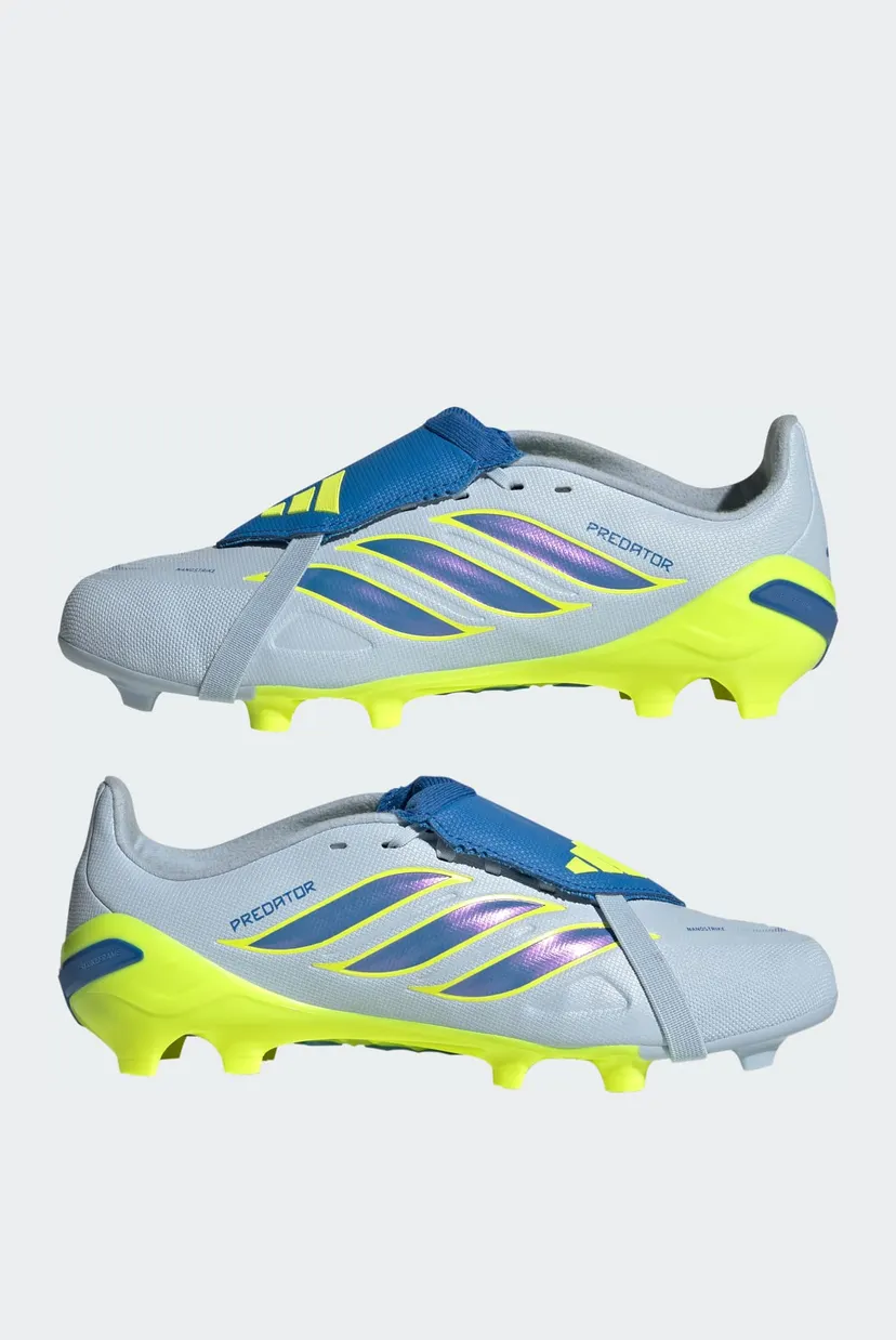Дитячі блакитні бутси PREDATOR LEAGUE Fold-Over Tongue Firm Ground Football Kids 7