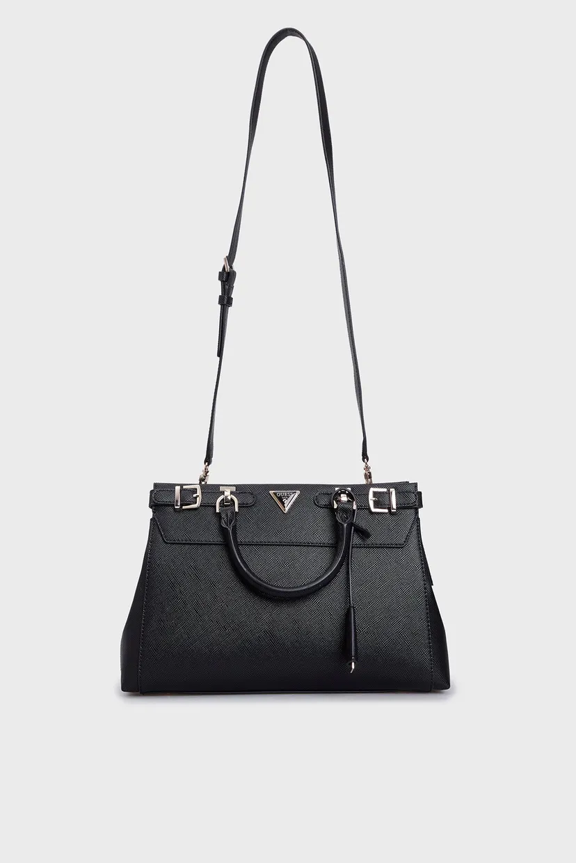 Жіноча чорна сумка LEVANTE LUXURY SATCHEL 5