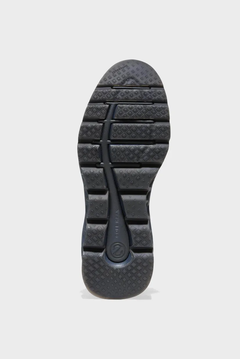 Чоловічі темно-сині шкіряні кросівки 5.ZERØGRAND Wingtip Oxford 5