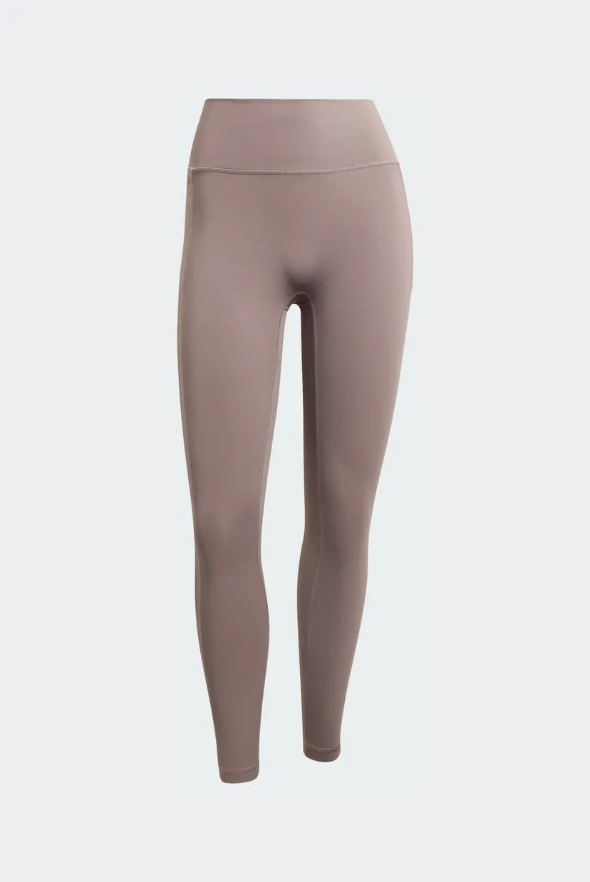 Жіночі коричневі тайтси Optime Workout 3-Stripes 7/8 Leggings 6