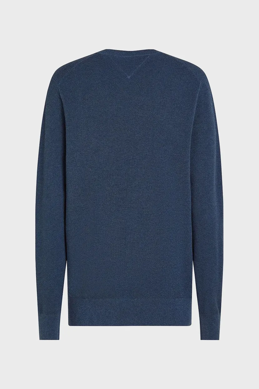Чоловічий темно-синій джемпер ESSENTIAL STRUCTURE CREW NECK 6