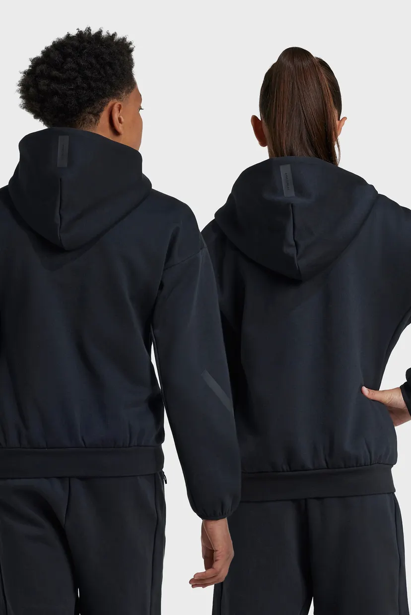 Дитяче чорне худі adidas Z.N.E. Full-Zip Kids 4
