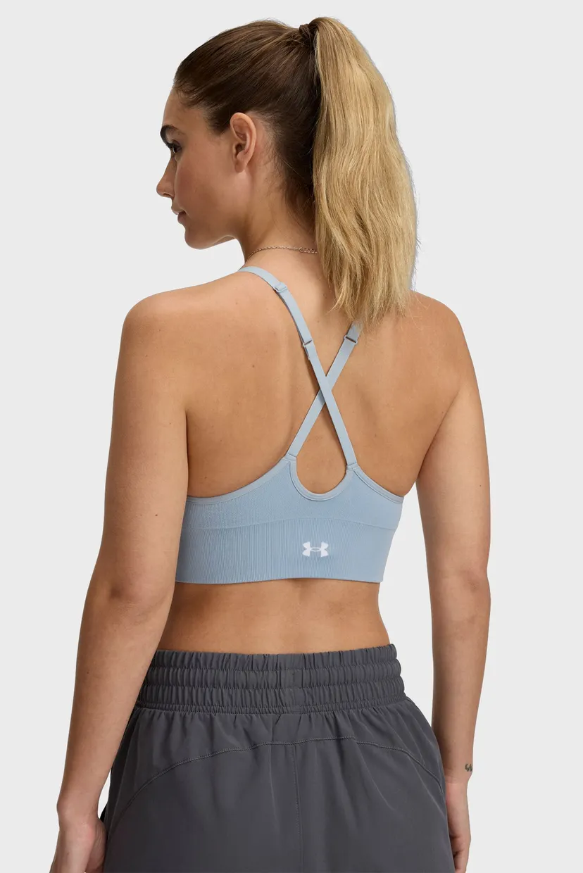 Женский голубой топ Vanish Seamless Low Bra 6