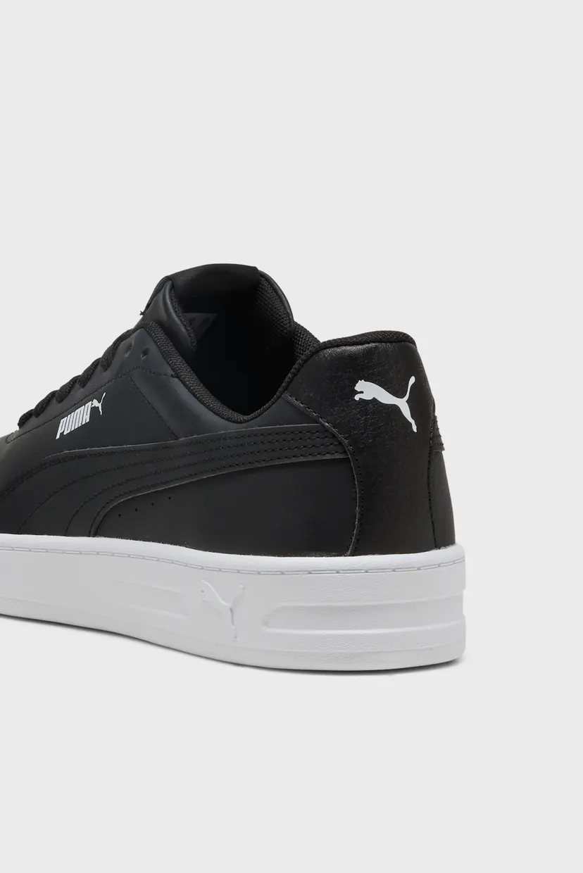 Чорні снікерси Court Classic Clean Sneakers Unisex 6