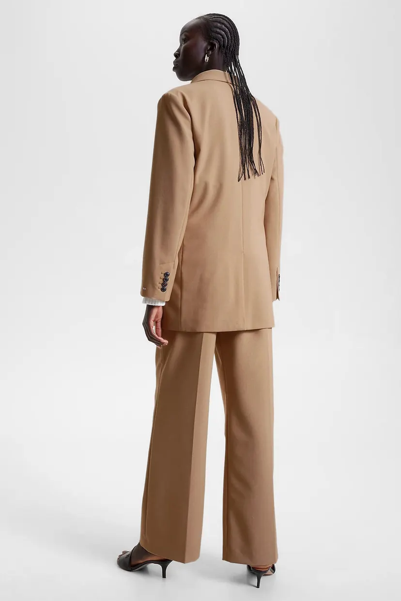 Женский бежевый жакет WO BLND RELAXED DB BLAZER 3