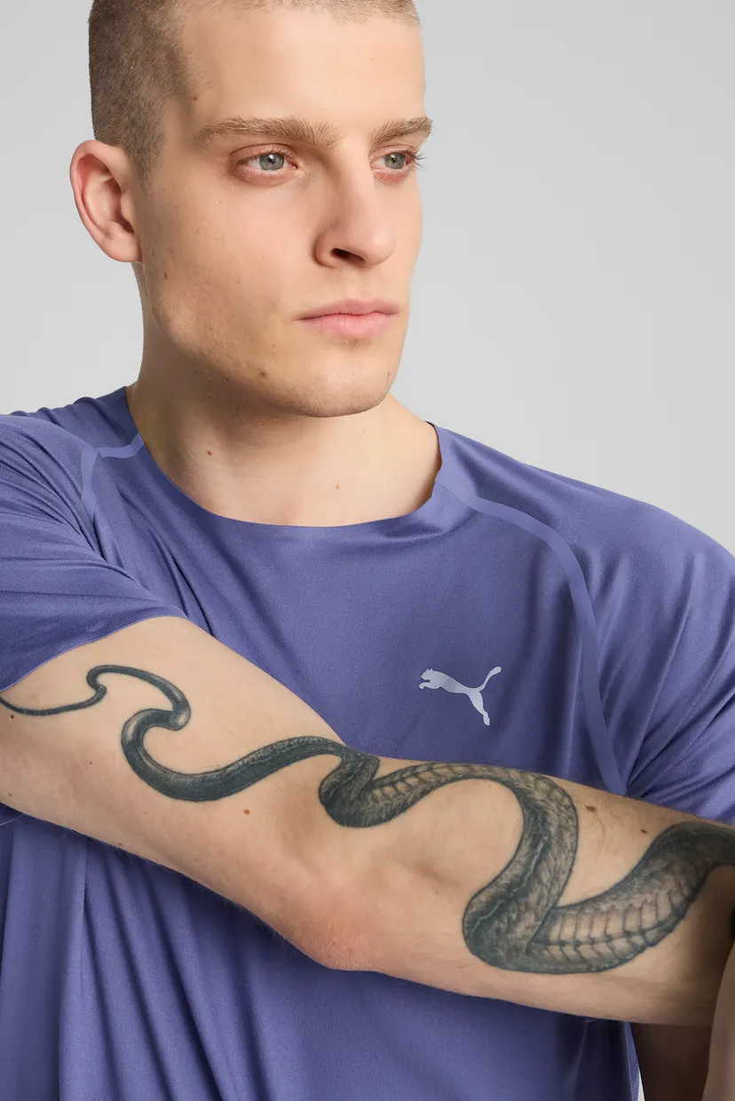 Чоловіча синя футболка CLOUDSPUN Running Tee Men 5