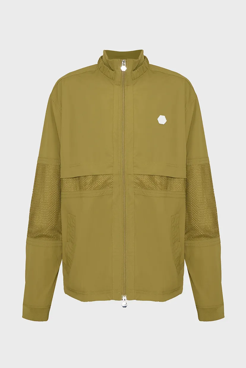 Чоловіча зелена куртка Hexline Regular Fit Track Jacket 8