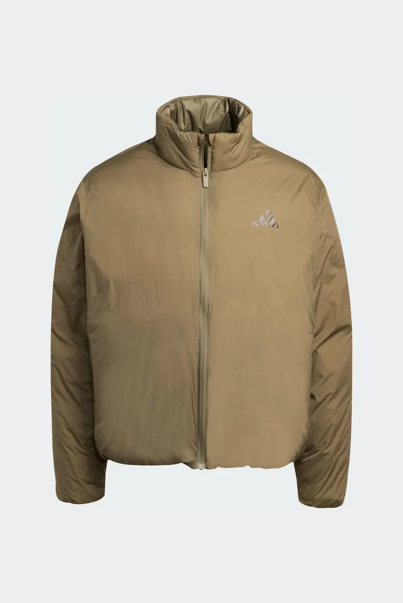 Чоловічий оливковий пуховик Essentials Climawarm Puffer 6