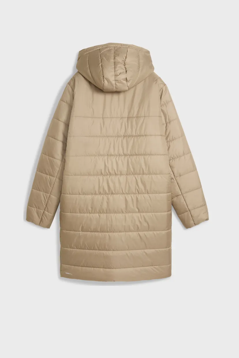 Женская бежевая куртка Essentials Hooded Padded Parka Women 5