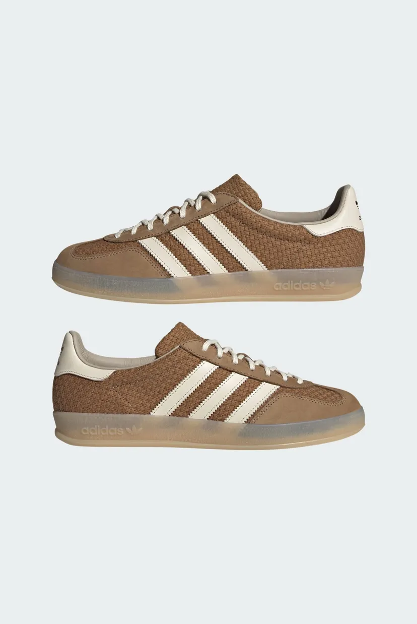 Чоловічі коричневі снікерси Gazelle Indoor 7