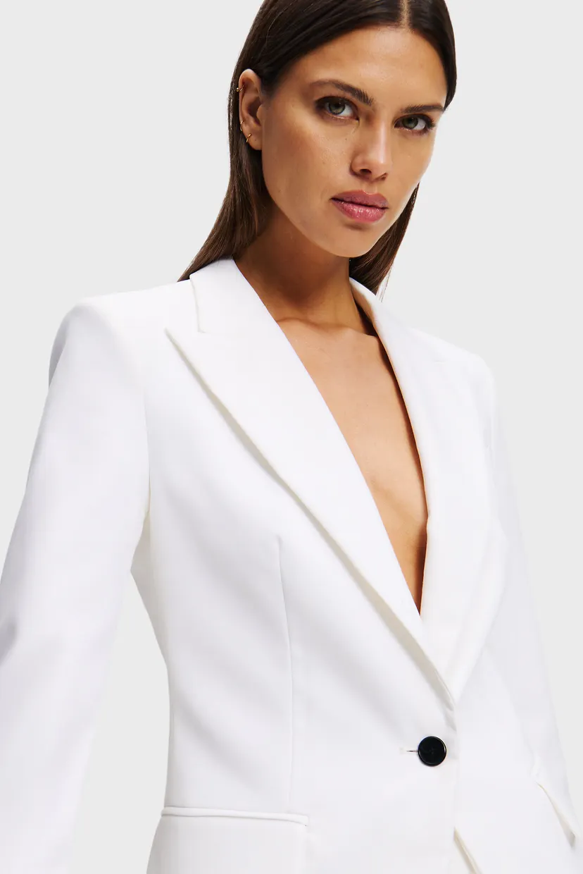 Жіночий білий жакет SUMMER OCCASION SUIT JACKET 4