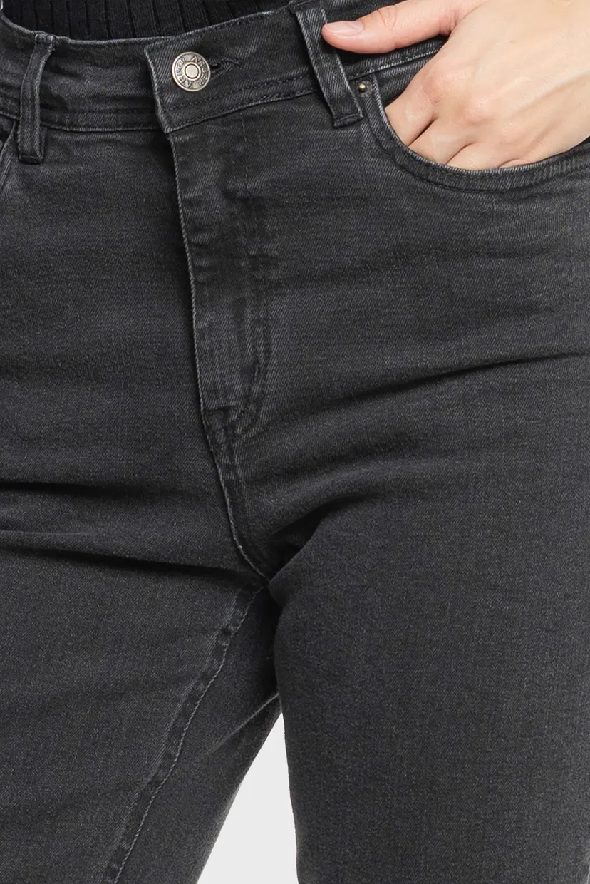 Жіночі чорні джинси 4