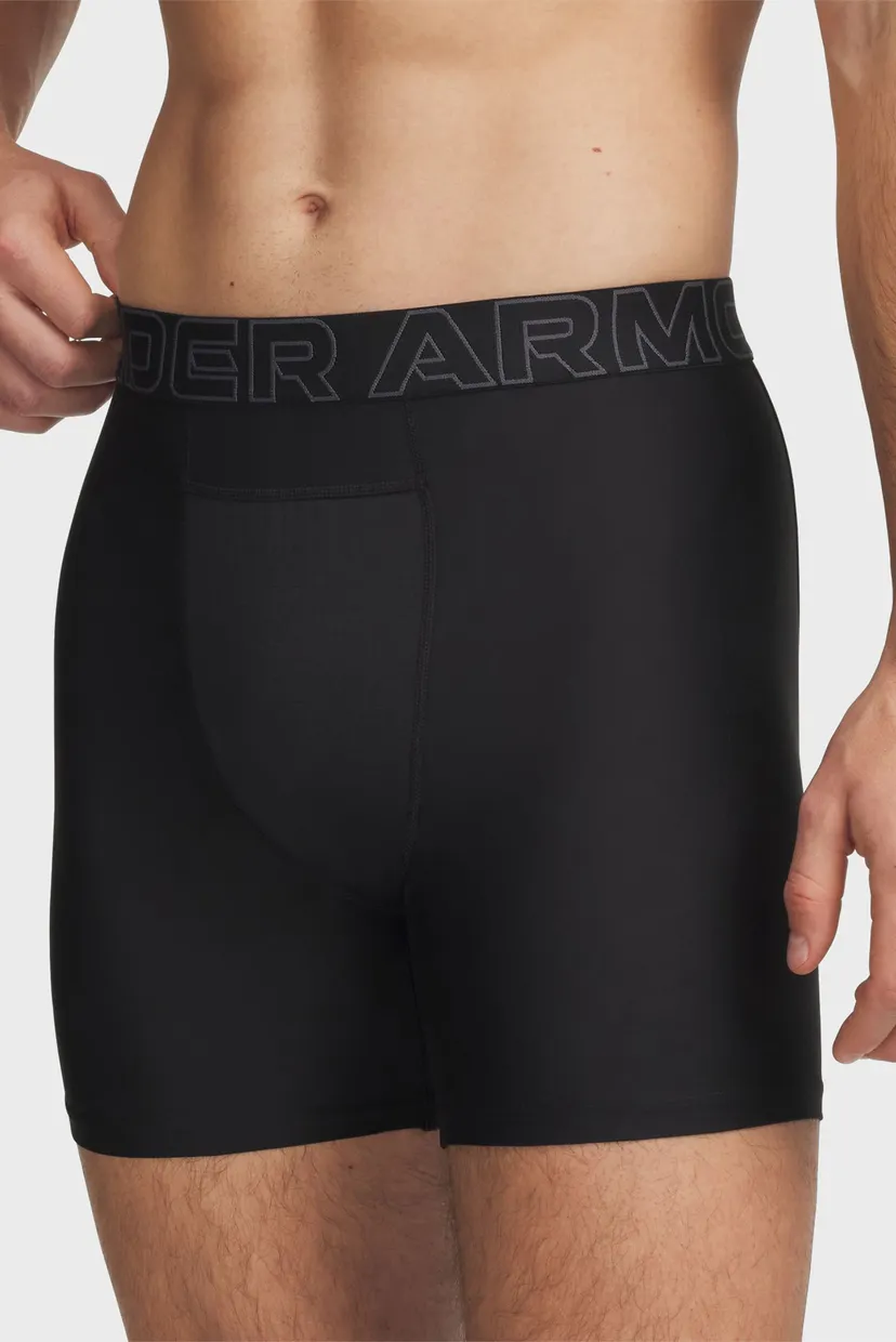 Мужские черные боксеры (2 шт) UA PERFORMANCE POUCH 4