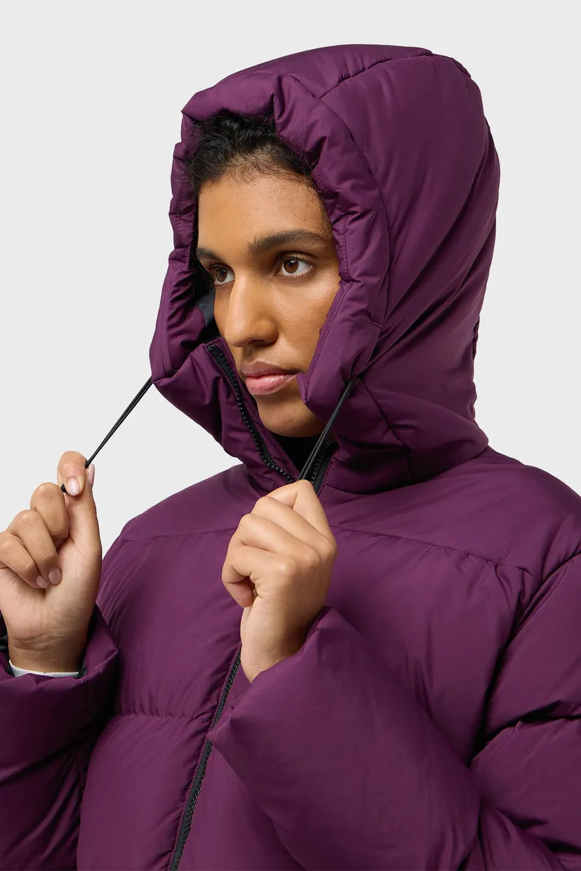 Женский фиолетовый пуховик KIRSCHALLEE JKT W 4